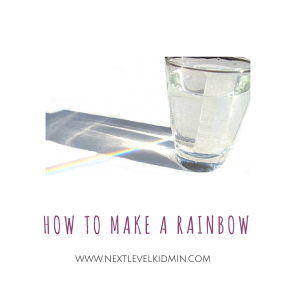 how to make a rainbow